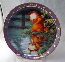 GARFIELD DECORATIVE PLATE A DAY WITH GARFIELD THER’S SO MUCH TO ADMIRE J... - $15.00