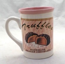 Coffee Cocoa Mug Royal Norfolk Truffles Handmade Belgian Chocolate 20 Oz - £5.17 GBP