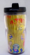 Starbucks kids Tumbler 8 Oz.spring chicks &amp; bunnies ,eggs in green grass 2007 - £6.26 GBP