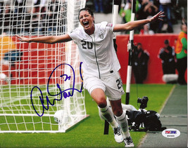 Abby Wambach Signed Photo 8 X10 Rp Autographed Usa Womens Soccer - £15.63 GBP