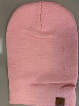 YANIKY Unisex Acrylic Beanie Hat Winter Knit Pink One Size - $17.04 CAD