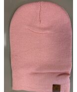 YANIKY Unisex Acrylic Beanie Hat Winter Knit Pink One Size - $17.04 CAD