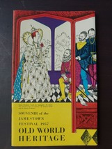 1607-1957 Jamestown Festival Brochure Mid Century Old World Heritage Sou... - £19.37 GBP