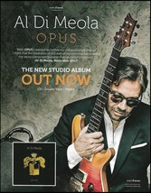 Al Di Meola Opus 2017 album advertisement 8 x 11 Ear Music Records ad print - £3.37 GBP
