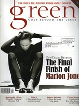 The Green Magazine March/April 2008 Marion Jones - $1.99