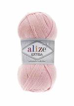 90% Acrylic 10% Wool Yarn Alize Extra Thread Crochet Hand Knitting Yarn Soft Acr - £21.57 GBP