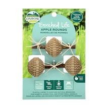 Oxbow Animal Health Enriched Life Apple Rounds Small Animal Chew 1ea/One Size - £4.70 GBP