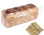 Bread Bags With Ties,100Pieces 18X4X8 Inches Reusable Plastic Bread Bags... - $26.99