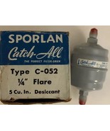 Sporlan Type C-052 Catch-All 1/4&quot; SAE Filter-Drier 5 Cu. In. Desiccant-S... - $29.58