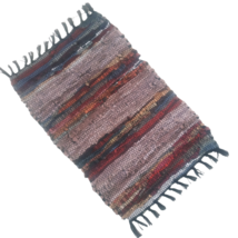 Leather Hearth Rug for Fireplace Fireproof Mat Multicolored - £62.90 GBP