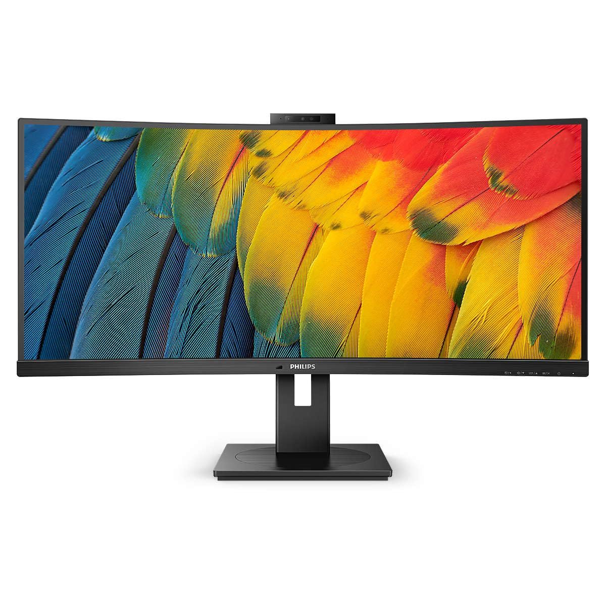 Philips 34B1U5600CH 34 inch Monitor, Curved, LED, UltraWide QHD, USB-C (... - $609.88