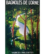 14024.Decor Poster.Room wall vintage Interior art design.Bagnoles De L'Orne - $17.10+