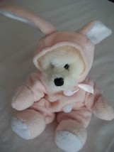 7&quot; Baby Theodore Bear with Pink Bunny Outfit - WishPets-1998,Item#31023-New - £14.93 GBP