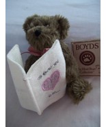 6&quot; Boyds Bear Collection -Head Bean-To Know you is to... Heart - Style#9... - £11.05 GBP
