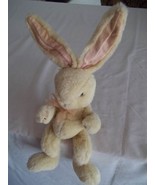 14 &quot; Beachwood Bunch Cuddly Critter Plush Bunny Rabbit - Light Tan - £12.75 GBP