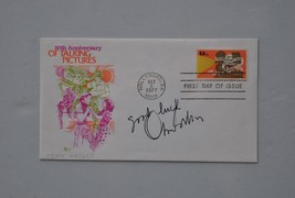 ORSON WELLES SIGNED FDC ENVELOPE - 50th w/COA  Anniversary of Talking Pi... - £783.74 GBP