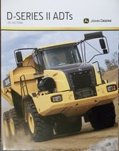 2009 John Deere 250D, 300D,350D, 400D Series II Dump Trucks Brochure - $10.00