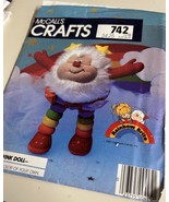 Vintage McCall’s 9231 / 742 UNCUT Sewing Pattern Twink Doll of Rainbow B... - $21.73 CAD