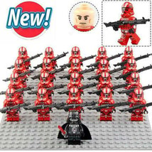 21pcs/set Red Fist Squad The Fist of Fordo Clone Troopers Star Wars Minifigures  - $50.98