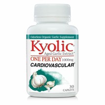 Kyolic Aged Garlic Extract One Per Day Cardiovascular Supplement, 30 Vegetari... - £12.92 GBP