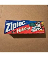Ziploc Holiday Bags 1998 Vintage Box Lot of 13 Snowman Santa Christmas S... - $361.94 MXN