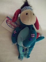 Winter Fun Eeyore with Scarf-Disney&#39;s Winnie the Pooh and Friends-8&quot;x5&quot;-NWT - £10.38 GBP