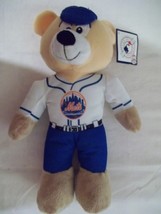 12" Mets Plush Bear Player - Good Stuff -Licensed 2014 - $11.99