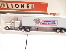 Lionel 12932 Laimbeer Packaging TRACTOR/TRAILER- 0/027 - MINT- Sh - £17.05 GBP