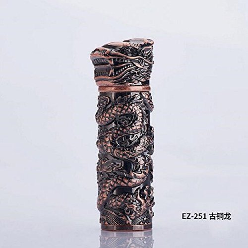Dragon Designed Flameless Arc Pulse Windproof Cigarette Lighter USB Rech... - $25.73