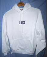 Kith Patriot Flag Olympic Rings White Hoodie Pullover Distressed XS LOW $ - $3,514.88 MXN
