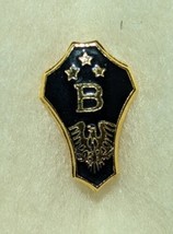 Vintage National Beta Club Fraternity Sorority Lapel Pin 3 Stars Eagle - £7.46 GBP