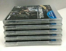 5 X New Genuine PS3 Game Replacement Case Clear Play Station Oem Sony Blu-ray Dvd - £18.32 GBP