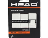HEAD Super Comp Over Grip Tennis Cushion Tapes Racket White 0.5mm 1 PC 2... - $16.90