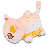 Meemeow New Cat Plush Toy,Cute Cat Stuffed Animal Plush Pillow Soft Plush Toy,Ca - £25.30 GBP