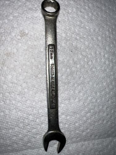 Vintage Craftsman No.-VA- 42916 = 12mm 12 Point Combination Wrench Made in USA Item image 5