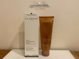 Clarins Self Tanning Instant Gel 4.5 oz  Fresh Non Oily SEALED TUBE NIB - $32.66