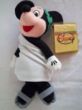 9&quot; Mickey Mouse Toga Plush Bean Bag - Disney Store  - £8.77 GBP