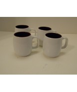 Crate &amp; Barrel Espresso Cups Set of 4 - £7.76 GBP