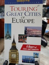 Touring Great Cities of Europe  VHS Tour Film 6 hours Cities and Countri... - £3.54 GBP