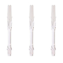 Silent L-Shaft Dart Shafts - Slim - Clear - 37mm - £9.61 GBP