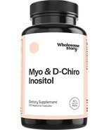 Myo-Inositol &amp; D-Chiro Inositol Blend Capsule | 30-Day Supply | Most Ben... - £8.97 GBP