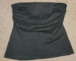 Womens Mossimo XXL Charcoal Tub Top Cotton Spandex Blend - $11.99