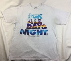 Dirty Ghetto Kids The Kayo Mens  Sz L T Shirt White Day &amp; Night - £18.65 GBP