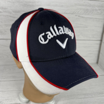 Callaway  Golf Baseball Hat Cap Putters Blue Adjustable White Hot New Era - £27.67 GBP