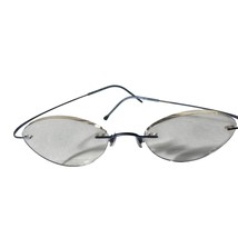Silhouette Rimless Eyeglasses Lt Weight Metal Frame Minimalist M7395 19-... - $53.99