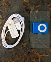 Apple iPod Shuffle 2nd Generation Blue, Model A1204 2GB w/ Dock - £21.93 GBP