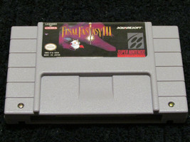Final Fantasy 3 (6) SNES Super Nintendo Video Game Excellent Condition - £15.17 GBP