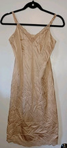 Maidenform Full Slip Size 34 Beige Vintage Sweet Nothings 68015-AV Nylon... - $35.00