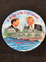 Bill Clinton Al Gore 53rd Presidential Inauguration Button Pin KG Political - £7.78 GBP