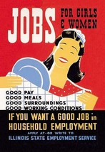 Jobs for Girls and Women by Albert Bender - Art Print - £17.62 GBP+
